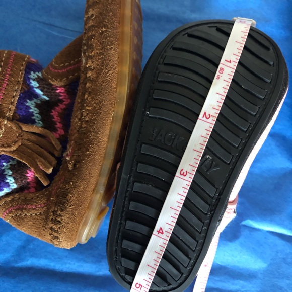 Jack and Lily My Mocs pink leather Velcro shoes size 12-18 baby girls - Picture 9 of 11